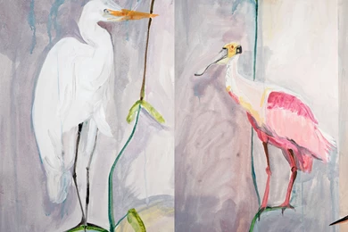 Hand Painted Wallpapers