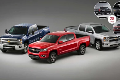 2015 Chevrolet Colorado Z71   Front