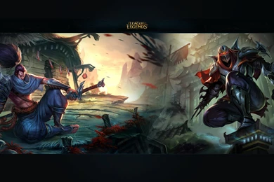 Yasuo Vs Zed HD Wallpapers