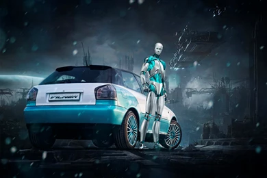 2012 Vilner Audi A3 ESET Static Rear Angle Wallpapers