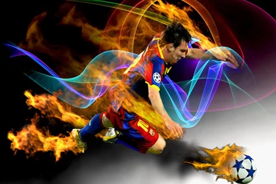 Top Footballer Wallpaper: FCB Lionel Messi Desktop Wallpapers