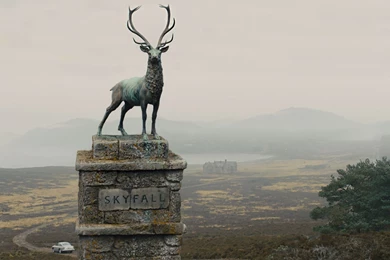 Bond, Aston Martin And Skyfall. Shot Of The Bond's House. : Wallpapers