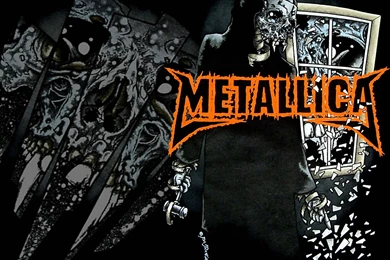 METALLICA Thrash Metal Heavy Album Cover Art Dark E Wallpapers ...