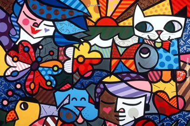 Romero Britto   Britto Garden