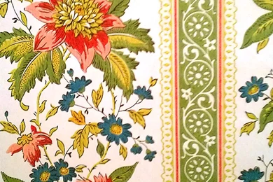 Floral Wallpapers Lines The Broad Hallways Of The Niedermeyer's ...