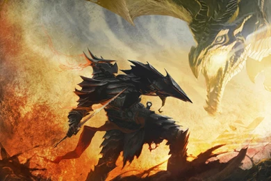 Download Wallpapers 2048x2048 The Elder Scrolls, Skyrim, Art ...