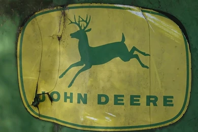 Papel De Parede John Deere   Logotipo