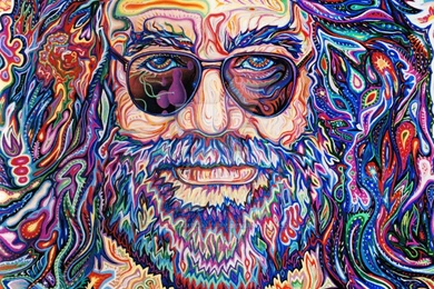 Jerry Garcia Captain Trips By Sandersartgallery On DeviantArt