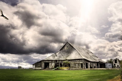 House Landscape Hd Wallpapers