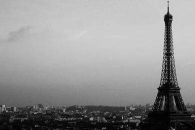 Eiffel Tower Black And White Wallpapers HD W10
