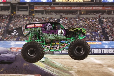 GRAVE DIGGER Monster Truck 4x4 Race Racing Monster truck Jd ...