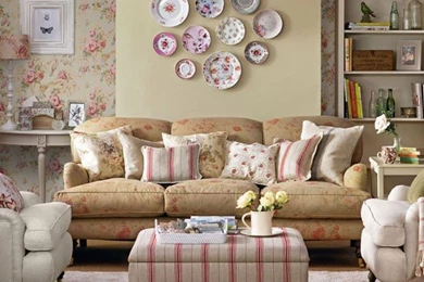 Vintage Living Room Wallpapers ~ Home Design And Remodelling Ideas