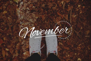 November 2015 Desktop Calendar Wallpapers