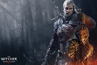 Full HD Wallpapers The Witcher 3: Wild Hunt Geralt Poster Trophy ...