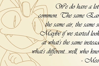 Meowth Quote By FireWings26 On DeviantArt