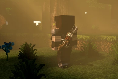 DeviantArt: More Like Wallpapers Minecraft 3D : The Archer By ...