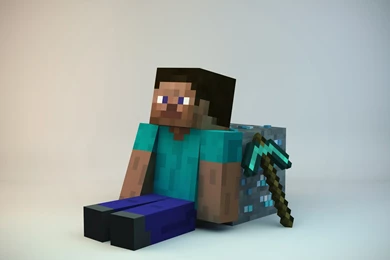 Minecraft Guy 3D Creative Design Wallpapers   1920x1080 Wallpapers ...