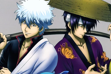 Download Shinsuke Takasugi, Gintoki Sakata "Gintama" HD Wallpapers ...