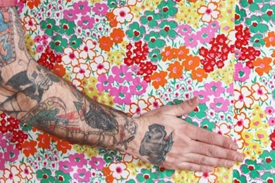 How To Hang Fabric As Wallpapers — Apartment Therapy Tutorials ...