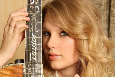 Taylor Swift With Guitar Wallpapers
