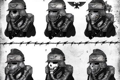 Death Korps Of Krieg Gas Masks Concept By Taurus ChaosLord On ...
