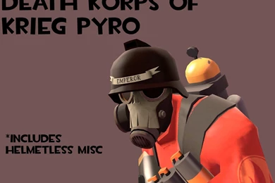 Death Korps Of Krieg Pyro Helmet (Fixed Clipping) (Team Fortress 2 ...