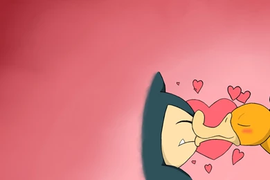 Psyduck's Kissing Snorlax :3 Wallpaper! By SystemOfATea On ...