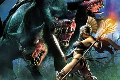 Download Mobile Wallpaper: Fantasy, God Of War, Free. 9095.