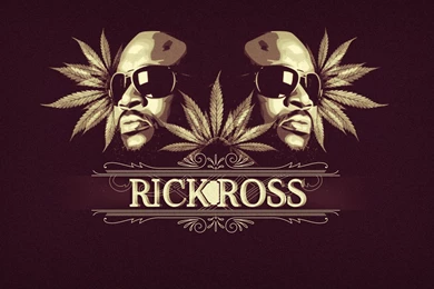 Rick Ross Weed Leafs • Rap Wallpapers