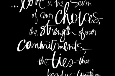 Love Quote Free Download: 'Love Is' Designed By Julie Song Ink