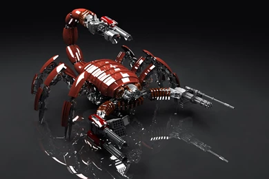 Scorpion Machine Gun : Wallpapers