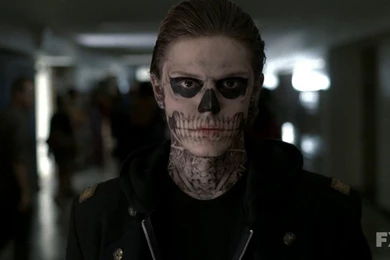 Evan Peters Skull Face   1920x1080   Full HD 16/9   Wallpapers ...