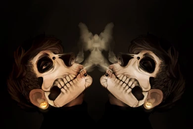 DeviantArt: More Like Skull face By EssenceOfEvil