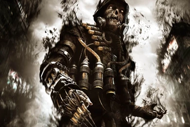 Batman Arkham Knight Skull Face Bomb Villain PC Game Desktop ...