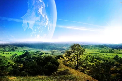 Planet Site In The Sky Wallpapers   Fantasy Wallpapers