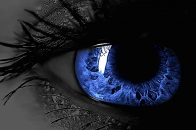 3D Blue Eye Desktop Wallpapers