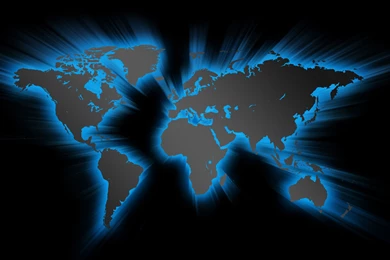 Glowing World Map Wallpapers   Digital Art Wallpapers