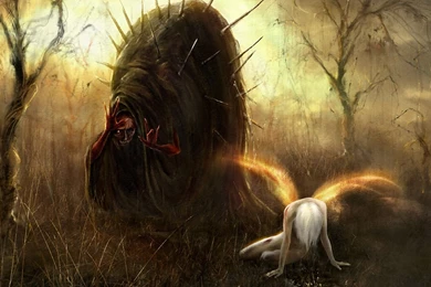 Demon, Wallpaper, Fantasy, Other, Angel (