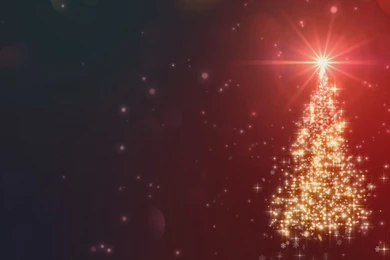 Christmas Red Tree Wallpapers HD Pictures