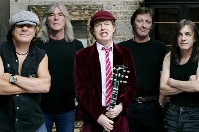 AC DC Free Wallpapers   Angus Young And Band In High Quality
