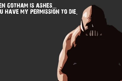Quotes Bane Batman The Dark Knight Rises Wallpapers