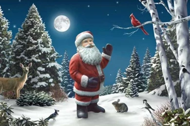 Christmas Santa Claus 12 Desktop Wallpapers   Hivewallpaper.com