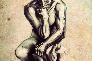 The Thinker By Blake drake On DeviantArt
