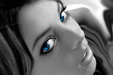 1280x1024 Digital Blue Eyes Desktop PC And Mac Wallpapers