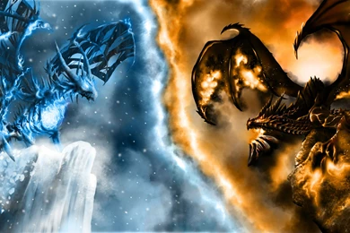 Ice Dragon HD Widescreen Wallpapers 10279   Amazing Wallpaperz