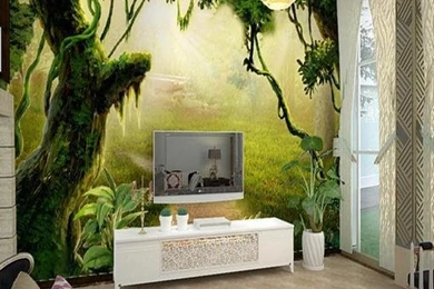 Popular Forest Wallpapers Bedroom Buy Cheap Forest Wallpapers ...
