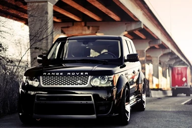 1280x1024 Black Tuned Land Rover Range Rover Vogue Desktop PC And ...