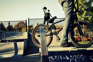 BMX Street Bikes Wallpaper.