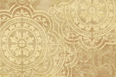 Gold Classic Medallion Wallpapers   Interior Home Decor