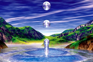 The Big Drop < 3D Art < Gallery < Desktop Wallpapers